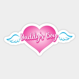 Daddy's Boy Sticker